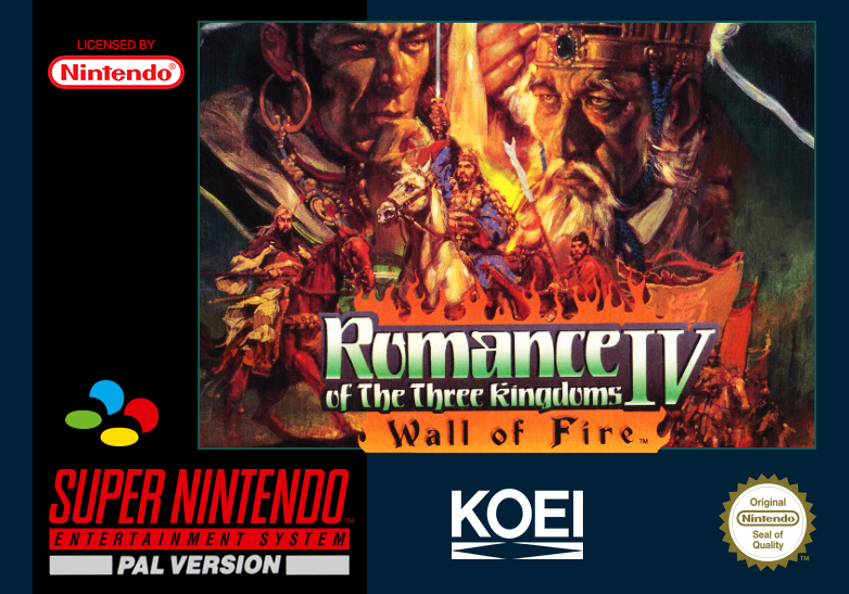 Romance of The Three Kingdoms IV (PAL)